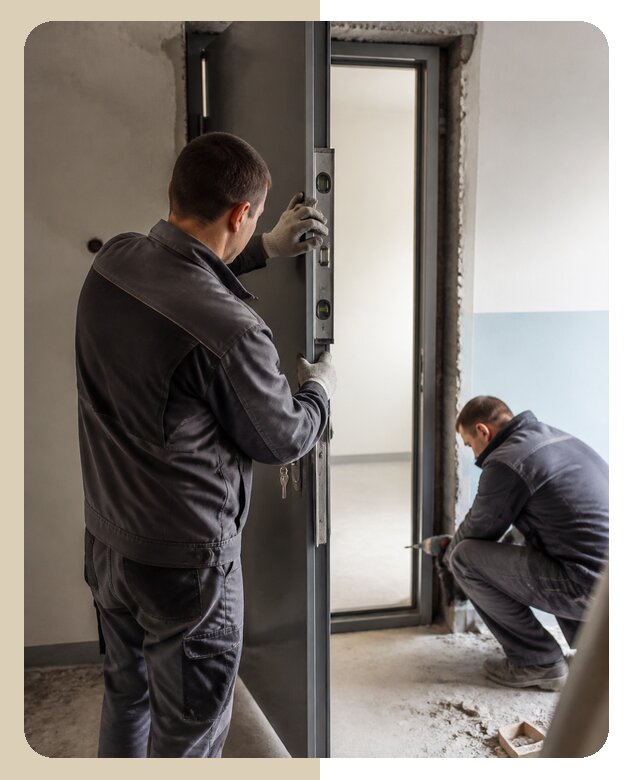 Установка технической двери под ключ с гарантией в Улане-Удэ